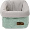 Baby's Only Commodemandje Cable Mint 18x18x18 cm online kopen